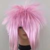 Pelucas Completas para Hombre y Mujer para Actuaciones y Transmisiones en Vivo, Cabello Corto con Flequillo, Pelucas Sintéticas Doradas, Venta al Por Mayor