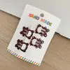 Pinza para el pelo Ankora Puntos Ola Roja tamaño pequeño Flequillo Lateral Flequillo Pinza para el Pelo Estrella Dulce Linda bb Clip Niños