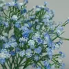 Atacado de flores gypsophila artificiais de haste única para vendas transfronteiriças, usadas como adereços de foto, ornamentos decorativos e decorações de casamento.