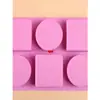 Estilo Fresco e Simples Folha de Tartaruga Oval Quadrado Grande Sabonete Artesanal Molde de Silicone Molde Antiaderente para Sabão Frio e Sabão com Óleo Essencial