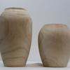 Tienda de Decoración para el Hogar Hecha a Mano Jarrón de Madera Maciza Jarrón Artesanal de Madera Jarrón Pequeño Estilo Japonés Adornos para Escritorio Mesa de Té