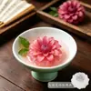 Molde de silicona de rosa tridimensional 3D con hojas, molde para pastel de mousse y pastel de luna de grado alimenticio, vela perfumada DIY