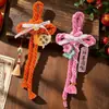 Colgantes de nudos decorativos seleccionados cuidadosamente para el Festival de Medio Otoño, cubiertas para manijas de puertas, artículos de decoración para la entrada y la sala de estar, pequeños adornos