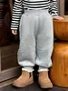 Pantalones Largos de Invierno con Forro Polar para Niños, Pantalones Jogger Cálidos de Invierno para Niños, Ropa Infantil, Pantalones Casuales de Invierno, Ropa para Niños