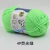 5 Fios de Algodão Leite Médio Espessura Chapéu Cachecol Tricotado à Mão Crochê Suéter de Bebê Boneca Material DIY Pacote Fabricante Atacado