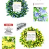 Enredadera de Flores Artificiales de Rosa Cruzada para Decoración de Conductos de Aire Acondicionado de Sala de Estar, Enredadera de Plástico para Techo y Balcón