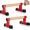 Soporte para flexiones, fitness en casa, flexiones de pecho, soporte para flexiones, entrenamiento de músculos abdominales, músculos del brazo, ejercicio en forma de I para hombres
