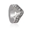 Huiyue novo Pulseira de contas com pingentes de amor em ouro e prata com diamantes personalizados para DIY acessórios de pulseira de contas AliExpress