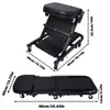 Tabla Plegable Multifuncional para Reparación de Autos Taburete para Reparación de Autos Rueda Universal Taburete Plegable para Reparación de Autos Taburete de Trabajo para Mantenimiento de Autos