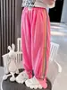 Pantalones Anti-Mosquitos para Niñas Pantalones de Verano Finos para Niños 2025 Nuevos Pantalones de Verano de Nueve Puntos para Bebés Pantalones Deportivos para Niñas Pequeñas