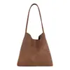 Bolso de Cubo Tejido Estilo Coreano Retro Textura de Personalidad Otoño/Invierno 2026 Bolso Sencillo Elegante para el Trabajo de Hombro Único
