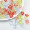 Cuentas de Cristal Sueltas con Agujero Pasante, Color Rosa Glaseado, Sensación Fresca, de Gama Alta, Material para Pulsera y Collar Hecho a Mano DIY