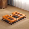 Mesa de Centro de Madera Maciza al por Mayor Mesa de Té Plegable Estilo Japonés Mesa Tatami para Ventana Mirador Mesa de Escritura para Estudiantes Escritorio de Almacenamiento Simple