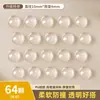 Almohadillas Anticolisión Transparentes de Silicona Autoadhesivas Cilíndricas Silenciosas Antideslizantes Antivibración Duraderas Almohadillas para Muebles Amortiguación Reductoras de Ruido Almohadillas de Silicona