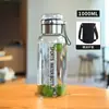 Taza de Separación de Agua Ton-Ton para Hombres y Mujeres, Vaso de Agua de una Sola Capa Resistente al Calor de Vidrio de Borosilicato Alto con Funda, Taza Ton-Ton para Preparar Té al por Mayor