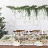 Guirlanda de Agulhas de Pinheiro Artificiais Decoração de Parede de Natal Casa Porta Pendurada Adereços para Fotografia de Casamento Atmosfera de Natal Cipó de Pinheiro