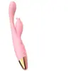 Pluma de Marea Señalando el Dedo Dorado Transfronteriza para Mujeres, Estimulación Caliente Punto G Masturbación Vibrador AV Dispositivos de Suministros Eróticos para Adultos