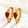 Brincos de Zircônia em Forma de Gota para Mulheres, Luxo Leve, Brincos de Alta Qualidade, Brincos Elegantes, Brincos Versáteis, Brincos de Zircônia com Garras