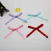 Lazo de Doble Cara de 6 mm Lazo de Cinta de Poliéster de Doble Cara Cinta de Lazo Accesorios de Lazo Hechos a Mano Mariposa de Cinta de Doble Cara