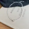 Collar de perlas y cuentas de doble capa con estrella de circón estilo francés, cadena para la clavícula de lujo ligero de alta gama, gargantilla versátil
