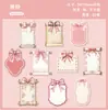 Pegatinas Retro Story Note Serie Festival Manuscrito Manual Literario Retro Pegatinas Decorativas DIY 20 Piezas