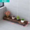 Estante para Flores Estante de Almacenamiento Madera Maciza Carbonizada Escalera Multicapa Balcón de Pie Madera Anticorrosiva Interior y Exterior Estante para Macetas de Pothos