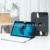 Funda Protectora con Teclado Adecuada para iPad 10.2 pulgadas 10.9 Rotatoria Textura de Tela Acrílico 9.7 Funda de Cuero con Teclado Pro11