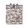 Grande saco de reciclagem de armazenamento de artigos diversos saco camuflagem ao ar livre saco tático cintura pendurado acessórios de coleta saco de fornecimento local