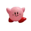 Vinilo Kirby Sentado de Punto Muñeco de Pie Decoraciones para Pastel de Horneado Adornos Escena Adornos de Mesa