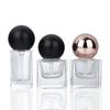 Produto Popular em Estoque do Fabricante: Frasco de Vidro com Bomba de Pressão de 30ml para Creme de Isolamento, Líquido de Base, Tampa Esférica, Frasco de Amostra