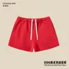 Conjunto de ropa europea y americana para mujer transfronterizo: sudadera casual y shorts, sudadera holgada de forro polar color liso, cuello medio alto, estilo 'dopamine hot girl'