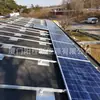 Suministro Directo de Fábrica Aleación de Aluminio Acero Inoxidable Material Soporte de Riel para Techo de Teja Instalación Fotovoltaica para Techo de Teja Asfáltica