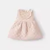 2026 Chaleco de Polar Floral Princesa Otoño/Invierno Nueva Moda para Niñas Bebés Niños Vestido Envío