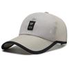 Sombrero para hombre verano delgado transpirable media red gorra de béisbol para exteriores protector solar gorra para el sol red gorra de pesca mujeres