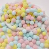 Poliéster Color Alta Elasticidad Pompon Bola de Felpa Pequeña Niños de Jardín de Infancia DIY Decoración Hecha a Mano Material Accesorios Pompon Pequeño