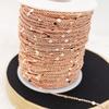 Cadena DIY 1.5mm Cadena de Lentejuelas Collar Pulsera Pasador Cadena Hecha a Mano Accesorios de Ropa Cadena Cadena de Metal