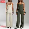 Conjunto de Colete de Yoga Transfronteiriço com Bojos Fixos, Conjunto de Colete Esportivo Fitness Feminino Sem Mangas de Secagem Rápida