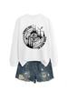 Siempre Toma la Estación Independiente Escénica Amazon Ebay Sudadera de Mujer Moderna Elegante Cómoda