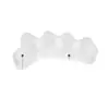 Separador Corrector de Dedos del Pie Corrector de Juanetes Silicona Anti-Rozaduras Prevención de Doblez Herramienta de Yoga para Hombres y Mujeres