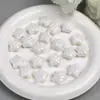 Coração Ondulado Colorido em Forma de Lua Fria Acrílico Galvanizado Com Furo Passante Furo Reto Acessórios para Corrente de Celular DIY Componentes de Pulseira