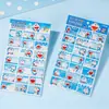 Yuemu J102916 Doraemon Adesivos de Recompensa Autênticos Autorizados Escrevíveis Adesivos para Crianças do Jardim de Infância, Ensino Fundamental e Médio