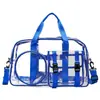 Bolsa de Praia Nova de PVC Transfronteiriça para Mulheres, Bolsa de Viagem para Curta Distância com Separação Seco/Molhado, Bolsa Fashion para Férias, Natação, Esportes, Fitness
