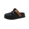 Sandalias y Pantuflas Vintage Baotou para Mujer Verano 2025 Nuevo Estilo para Exterior Plataforma Slip-on Zapatos Birkenneth Moda Playa Medias Pantuflas