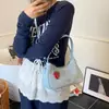 Bolso Dumpling de Axila Trendy Estilo Coreano para Mujer 2025 Nueva Moda Bolso de Hombro Simple Textura Nicho de Alta Calidad Bolso Cruzado
