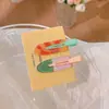 Pinza para el Cabello sin Costuras con Letra de Arándano para Mujer, Pinza de Pato Dulce para Flequillo de la Frente, Pinza para el Cabello de Niña, Accesorio para el Cabello