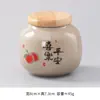 Latas de Té Cerámicas para Hogar Grandes y Pequeñas Latas Selladas Latas de Almacenamiento de Té Pu'Er Cajas de Té Portátiles Chinas para Latas de Almacenamiento de Té