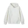 Sudadera con capucha de color liso para otoño e invierno, chaqueta casual holgada estilo Hong Kong, top pullover versátil para pareja, moderno en blanco y negro