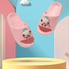 Pantuflas para Mujer Eva Suela Gruesa 2025 Nuevo Verano Hogar Dibujos Animados Baño Antideslizantes Cómodas para Exterior