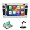 7 pulgadas Transfronterizo es Adecuado para Sistemas de Navegación Opel, Conectividad Android, Carplay Inalámbrico, GPS en el Coche, Multimedia de Control Central