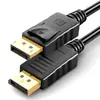 Cable adaptador dp a dp público a público versión 1.2 línea dp Cable de línea dp a dp 4K 1.8 m 3 m 5 M 10 m fijo